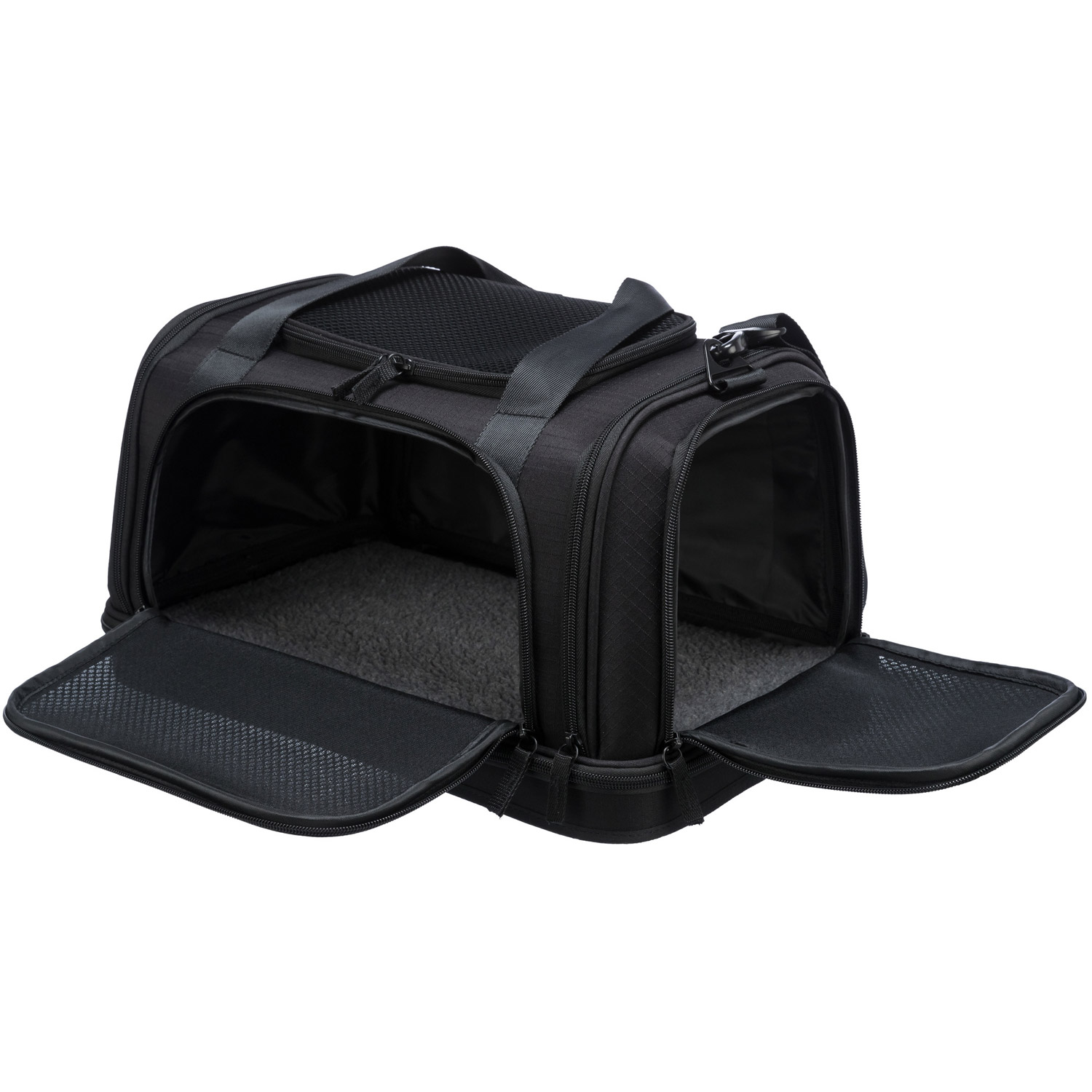 Bolso para Vuelo Airline Plane, Negro, 28 × 25 × 44 cm