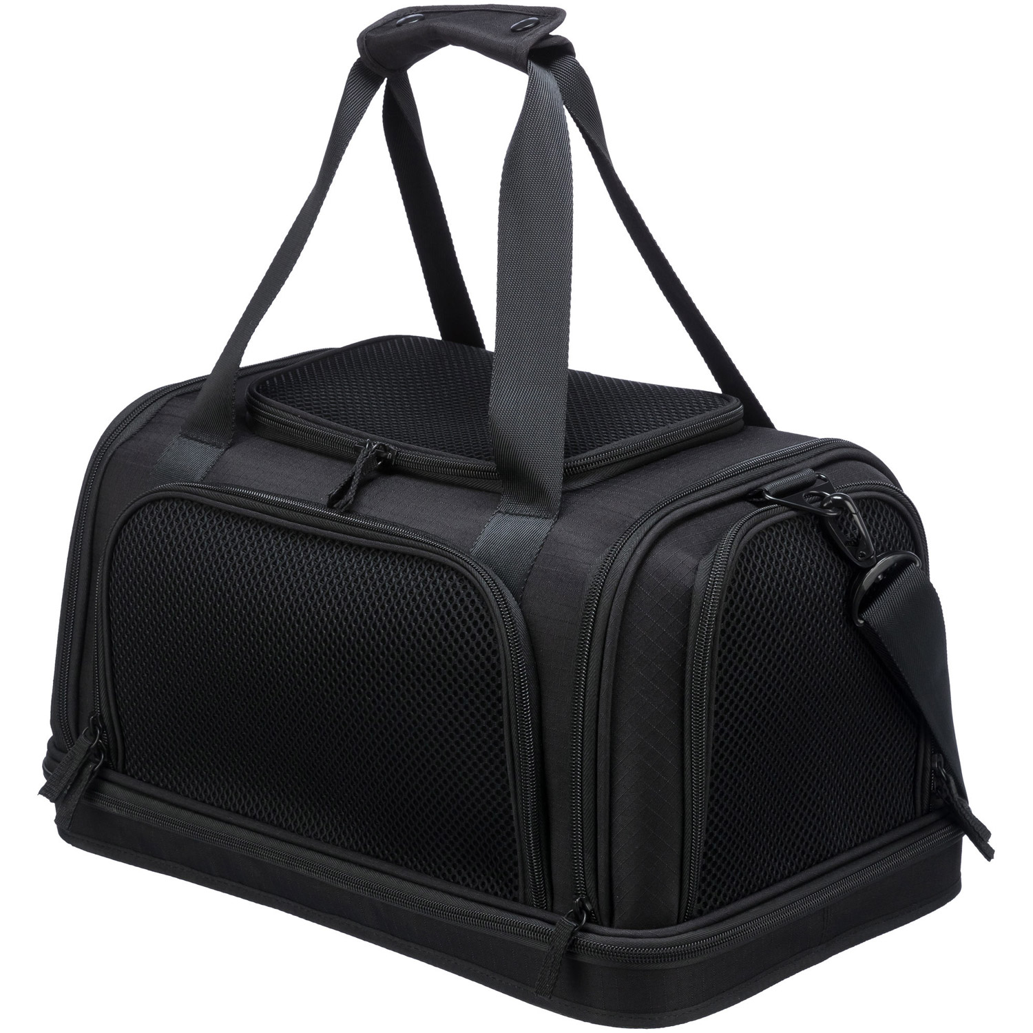 Bolso para Vuelo Airline Plane, Negro, 28 × 25 × 44 cm