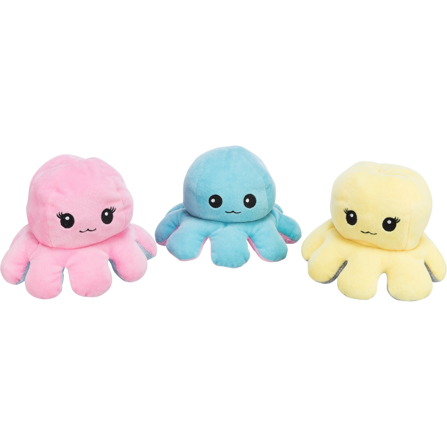Pulpo reversible, varios, 19 cm