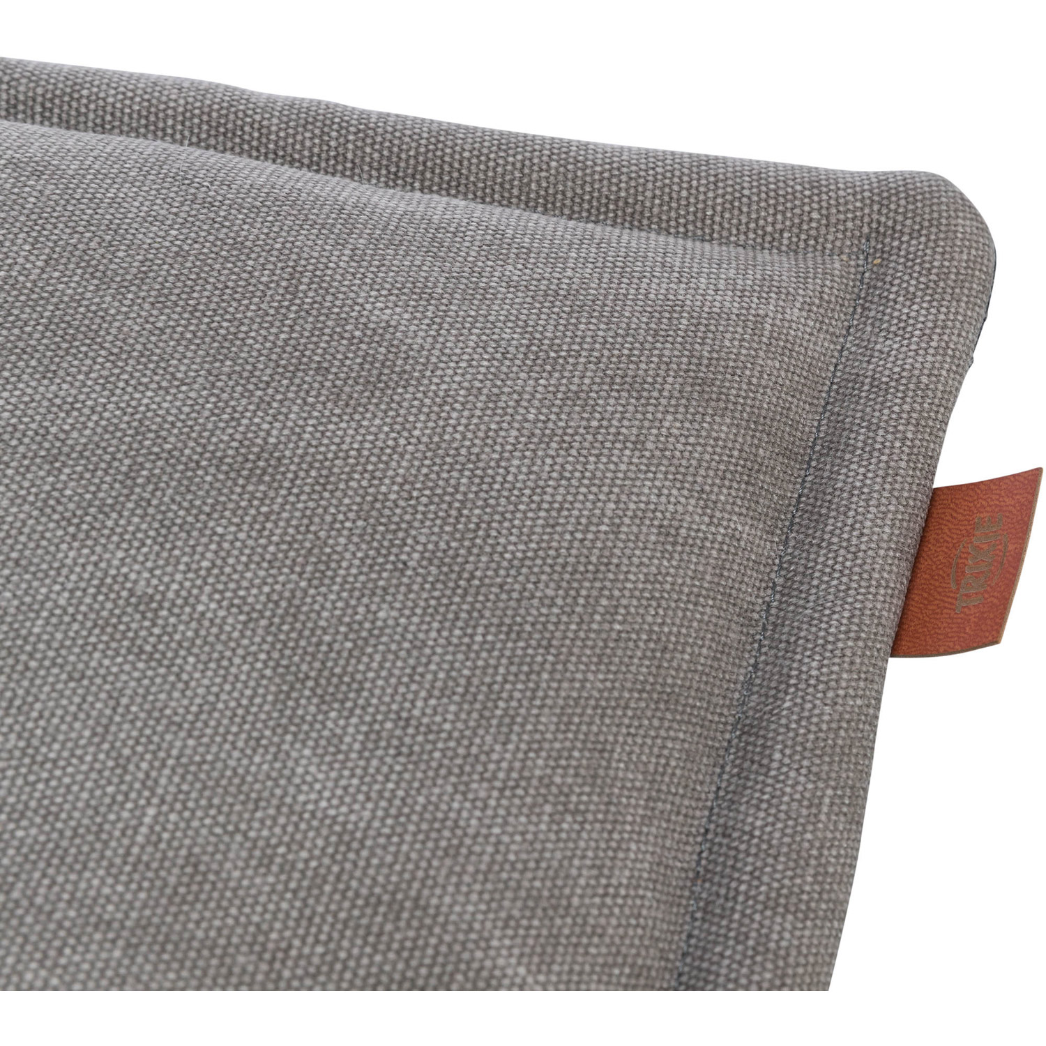 BE NORDIC Colchoneta Föhr, Gris oscuro, 70 × 55 cm