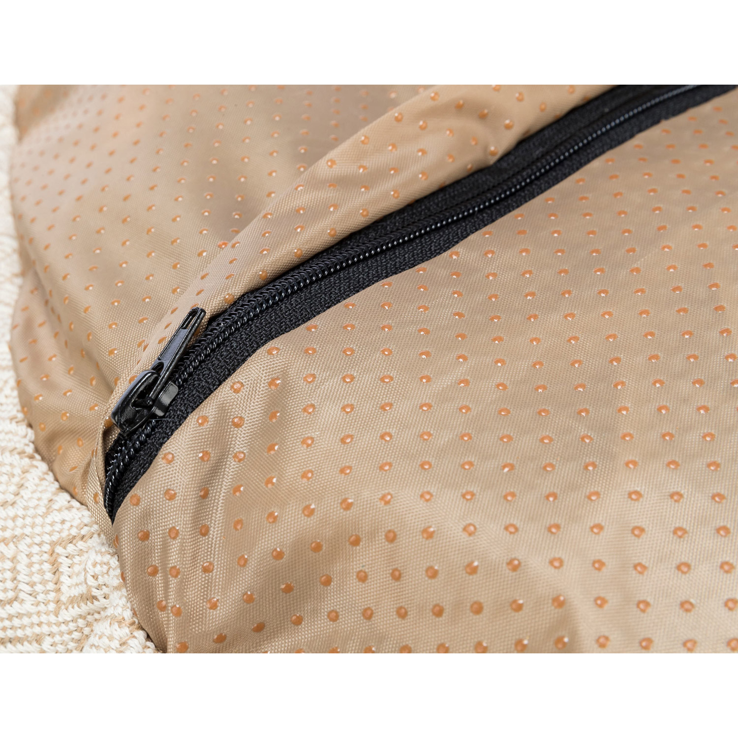 Cama Boho, Beige, 50 × 50 cm