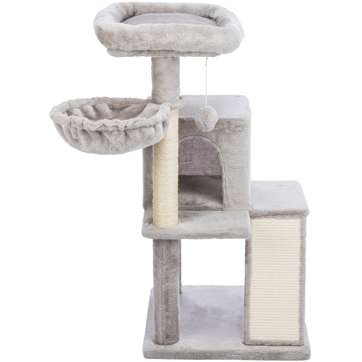 Junior Poste Rascador Pepito, Gris, 98 cm