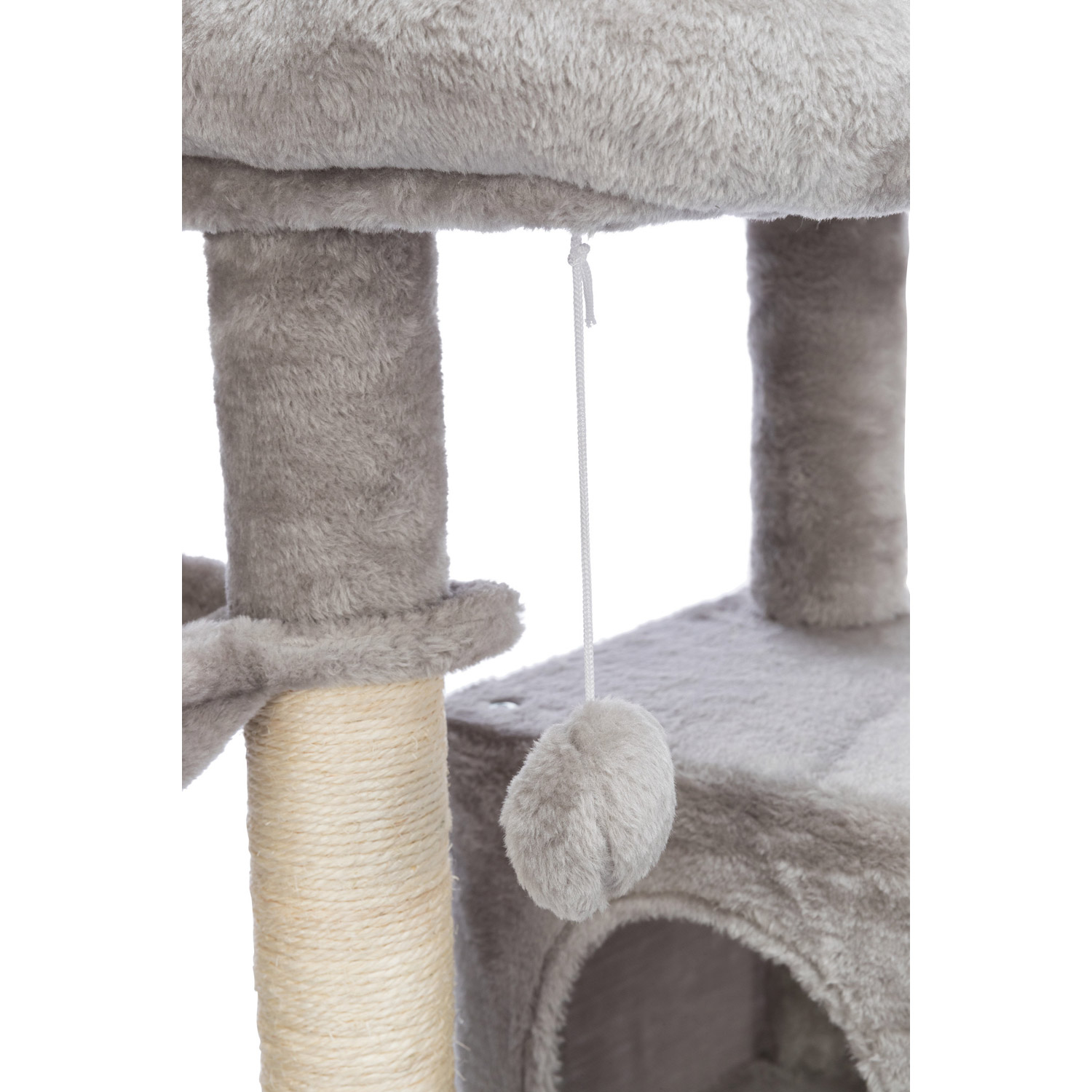 Junior Poste Rascador Pepito, Gris, 98 cm