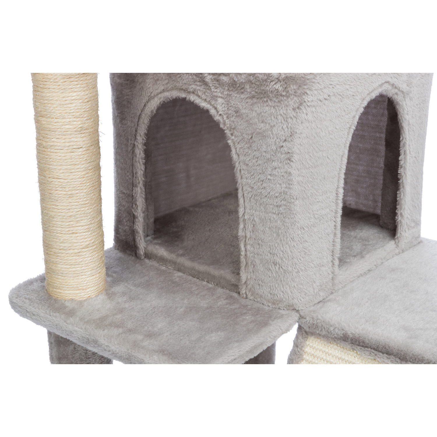 Junior Poste Rascador Pepito, Gris, 98 cm
