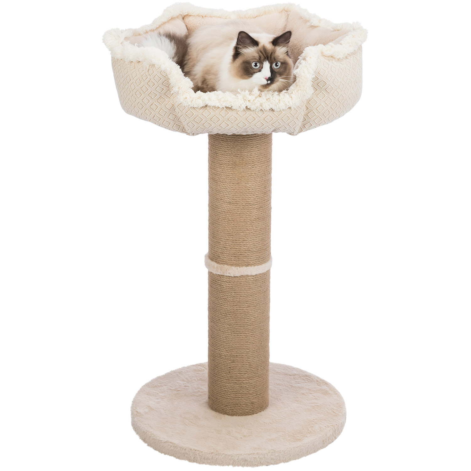 Poste Rascador Boho, Beige, 83 cm