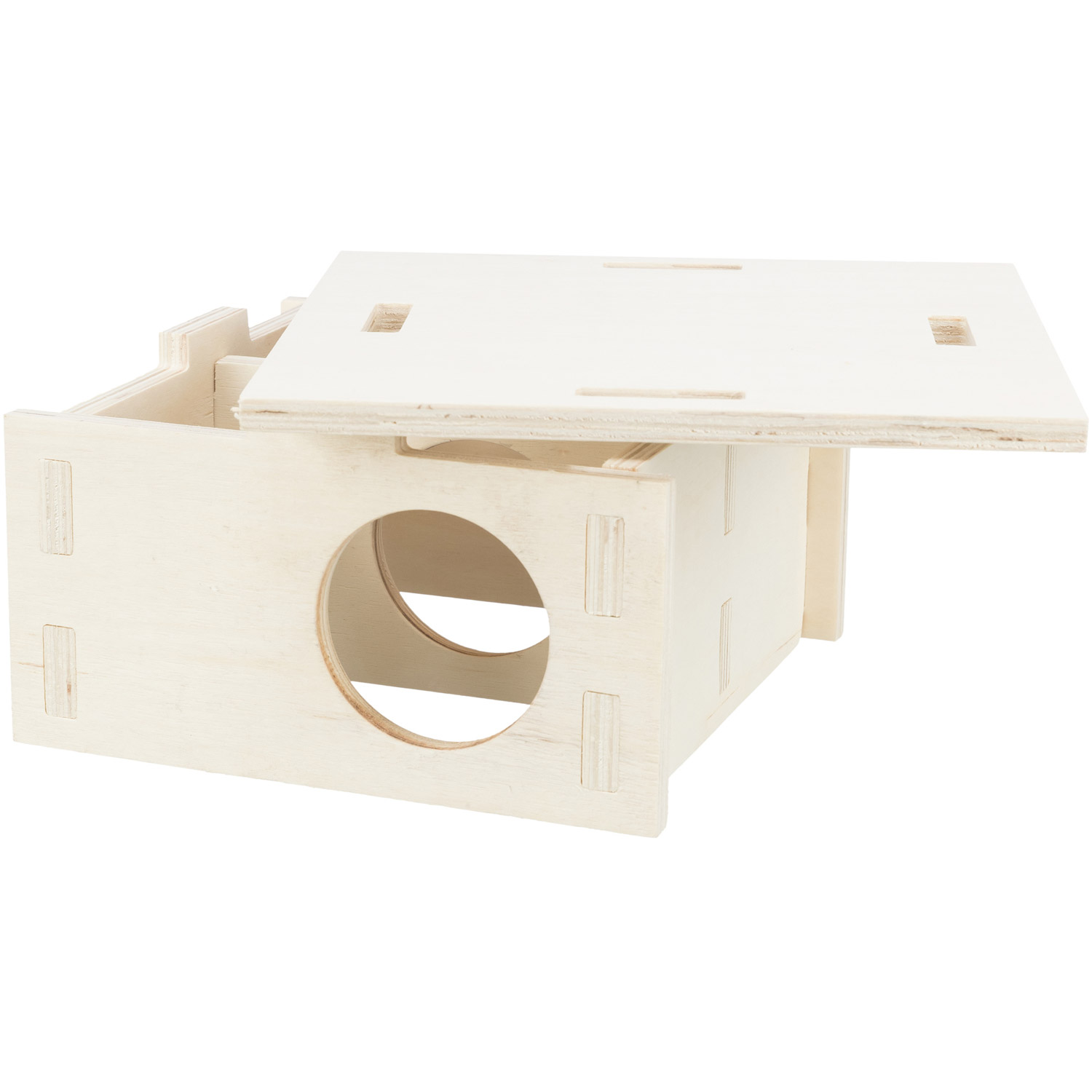 Casa con varias cámaras, 2 habitaciones, 20 × 10 × 20 cm
