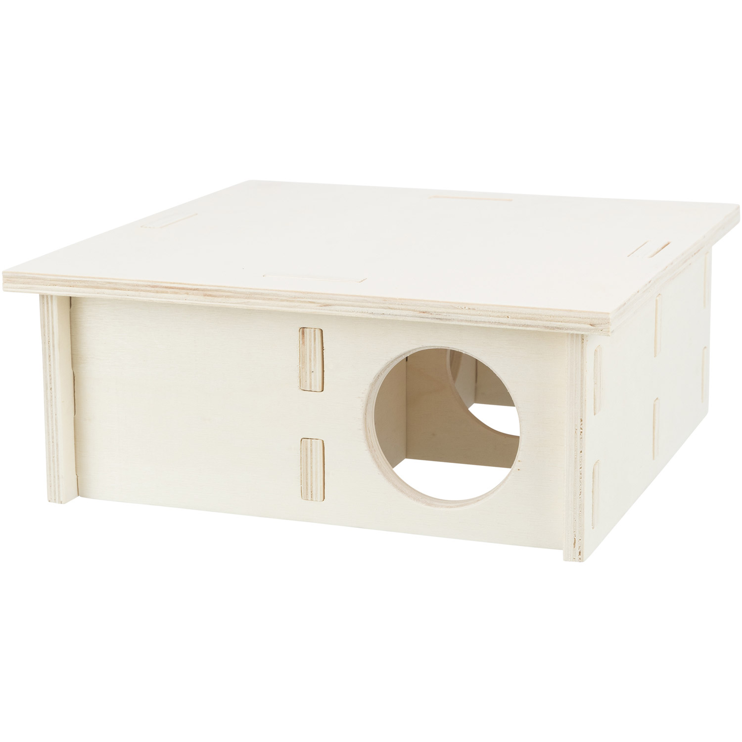 Casa con varias cámaras, 4 habitaciones, 25 × 10 × 25 cm