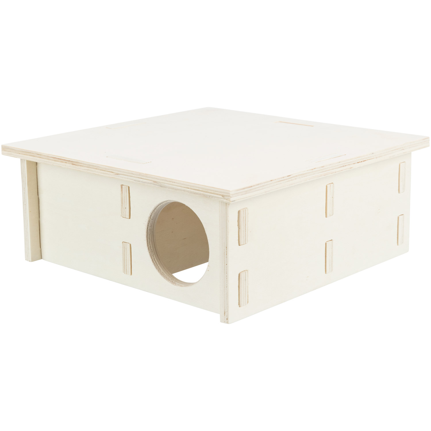 Casa con varias cámaras, 4 habitaciones, 25 × 10 × 25 cm