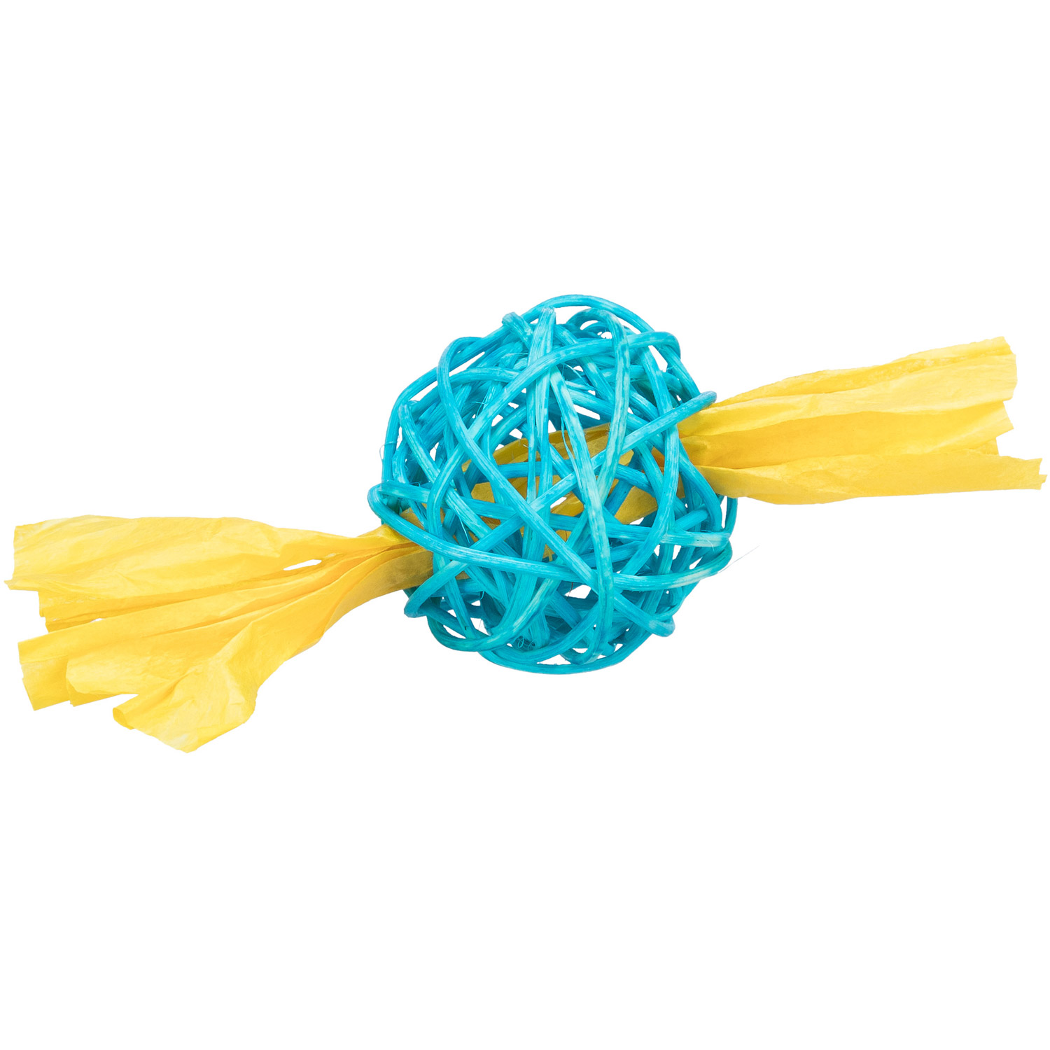 Set de pelota de mimbre, ø 4 × 13 cm