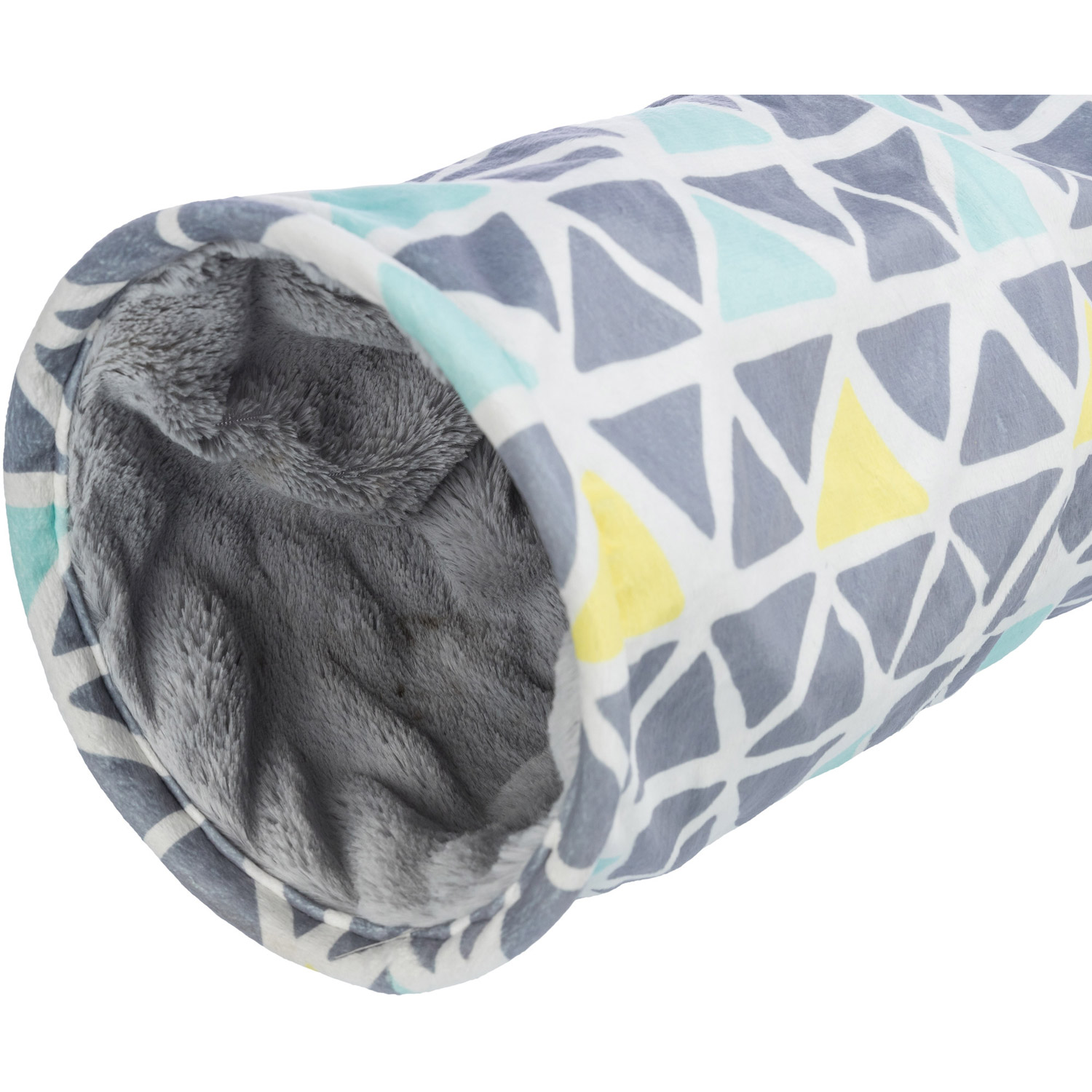 Túnel Suave Sunny, colorido/Gris, ø 19 × 70 cm