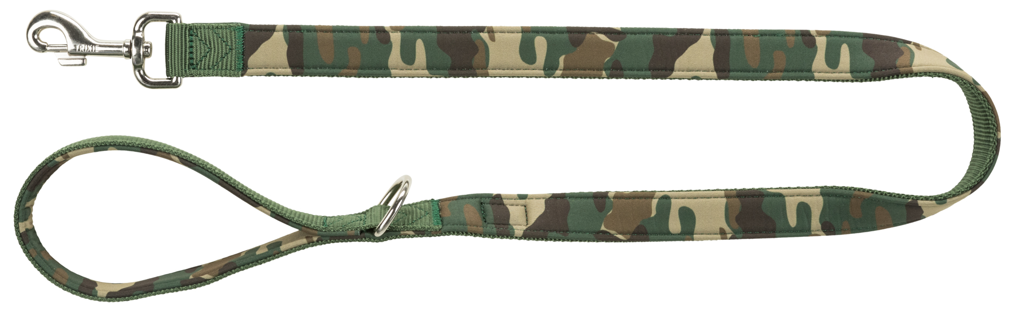 Correa Premium, acolchado neopreno, L-XL: 1.00 m/25 mm, Camuflaje-Bosque