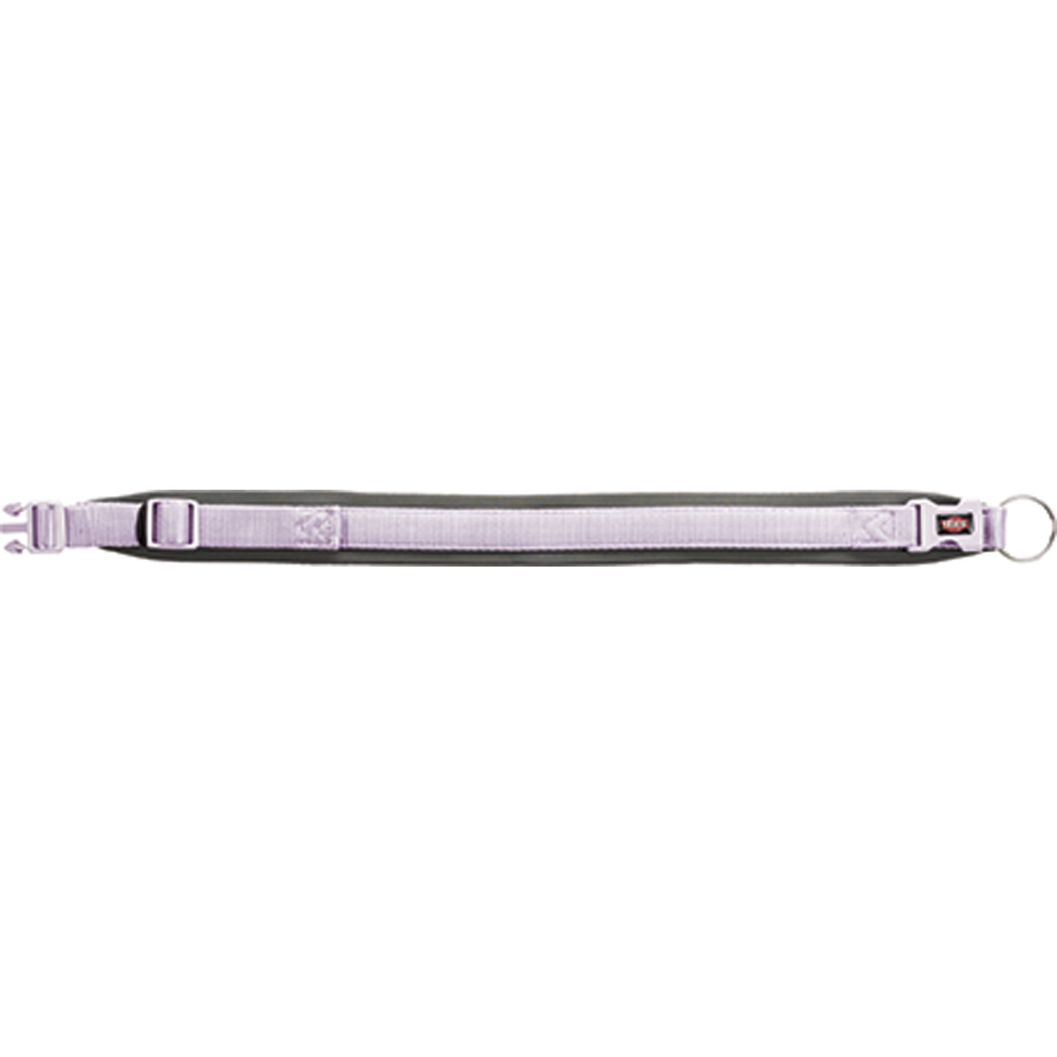 Collar Premium, Acolchado neopreno, L–XL: 56–55 cm/25 mm, Lila Claro/Grafito
