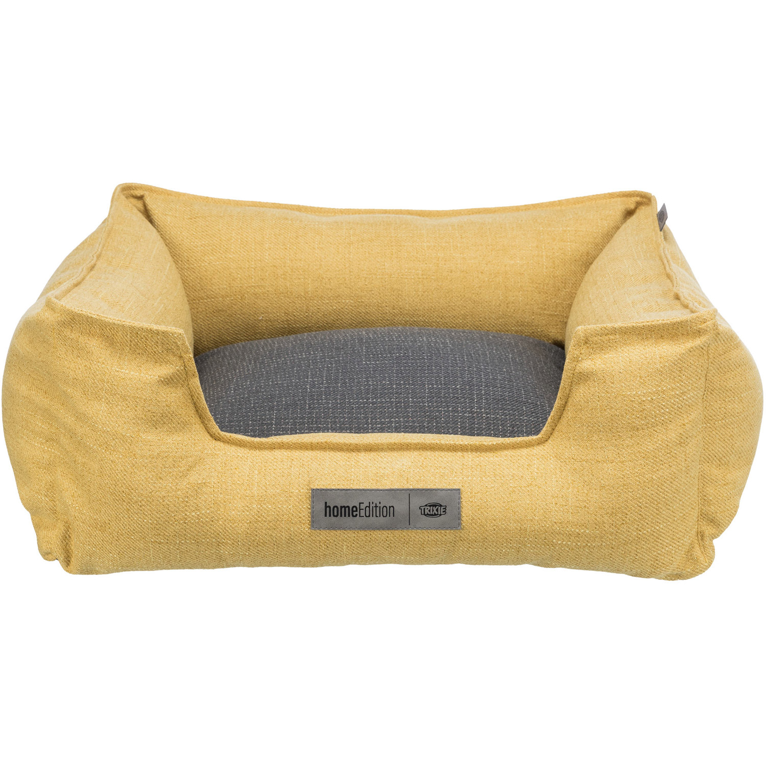 Cama Talis, Amarillo/Gris oscuro, 60 × 50 cm