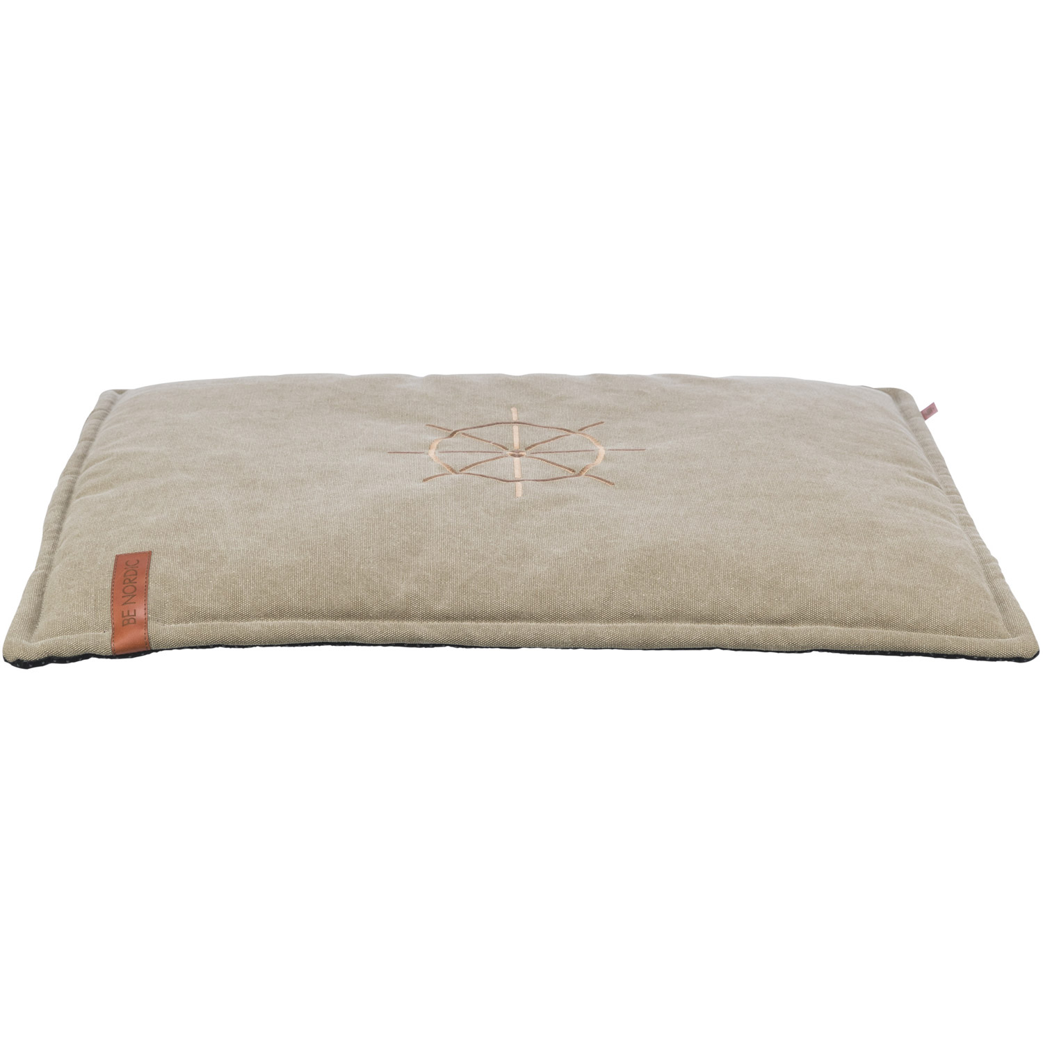 BE NORDIC Colchoneta Föhr, Arena, 70 × 55 cm