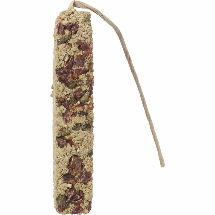 Palo de arcilla con flores