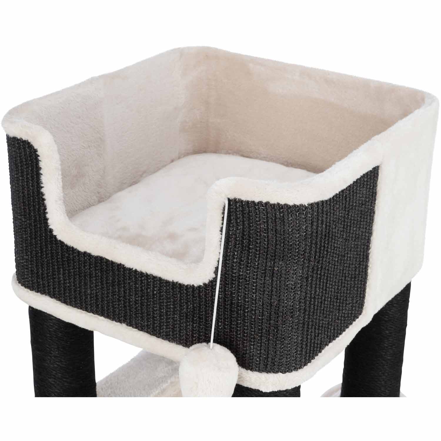 Poste Rascador Ramiro XXL, 110 cm, Gris Claro