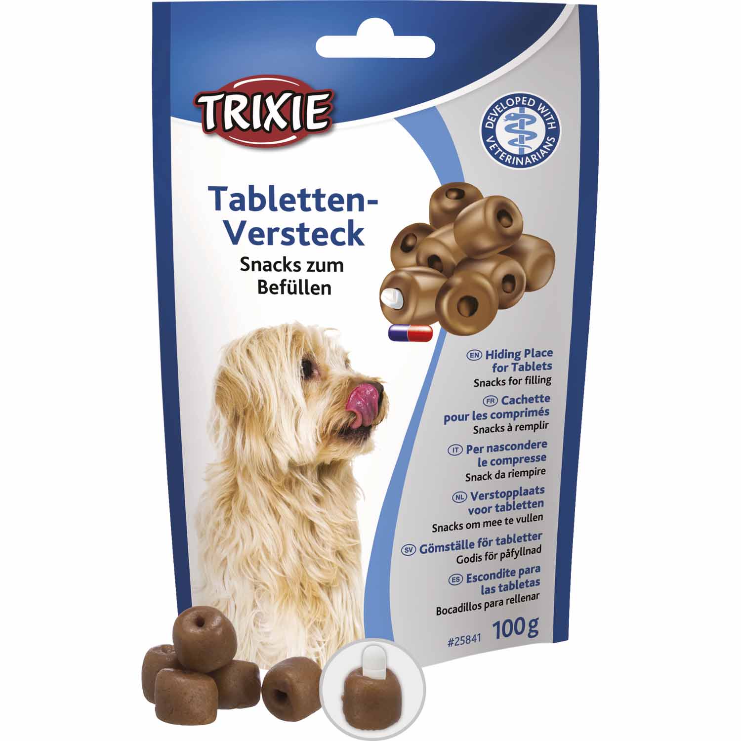 Escondite para tabletas, Snacks para rellenar, 100