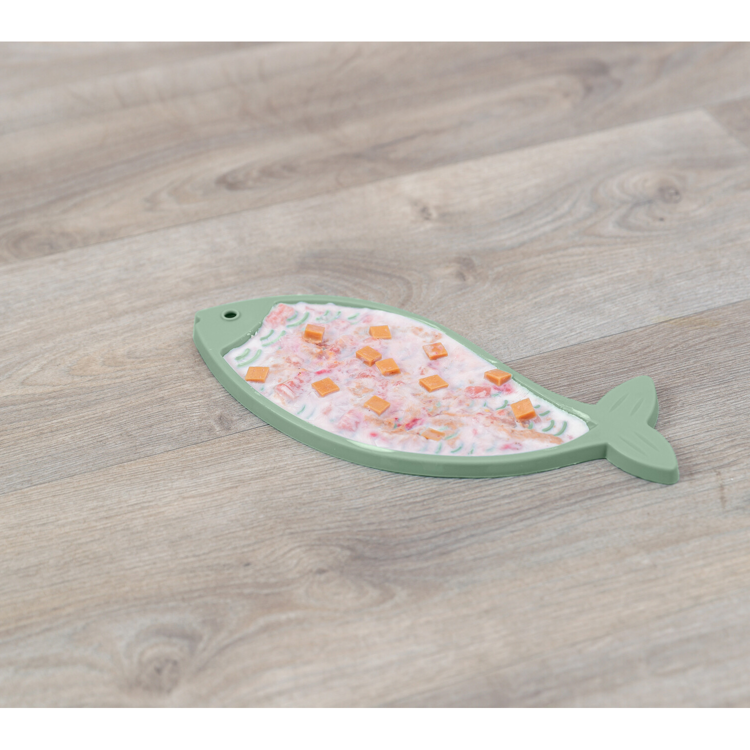 Mantel Lick'n'Snack, Silicona, 28 cm, Azul Petróleo