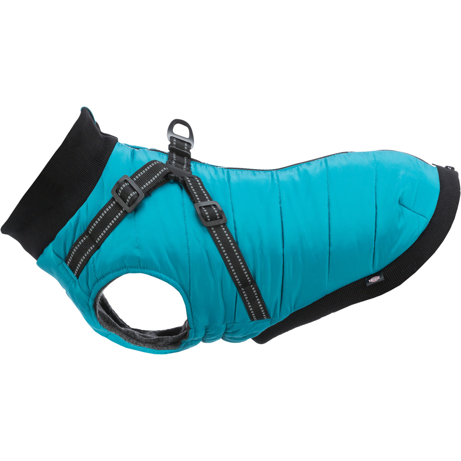 Abrigo Pontis con arnés,  XXS: 24 cm, aguamarina