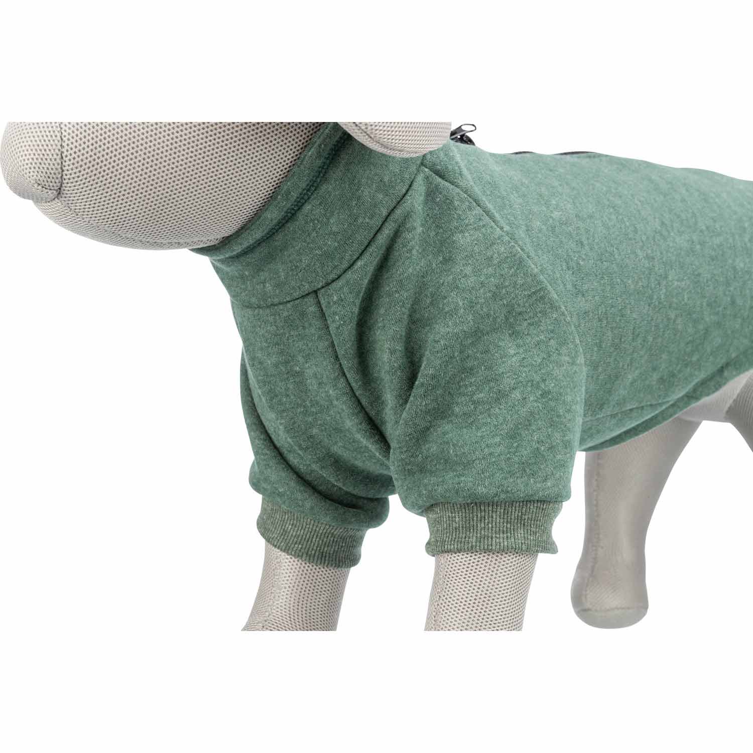 Sudadera Amsterdam estilo urbano,  XXS: 24 cm, verde oscuro