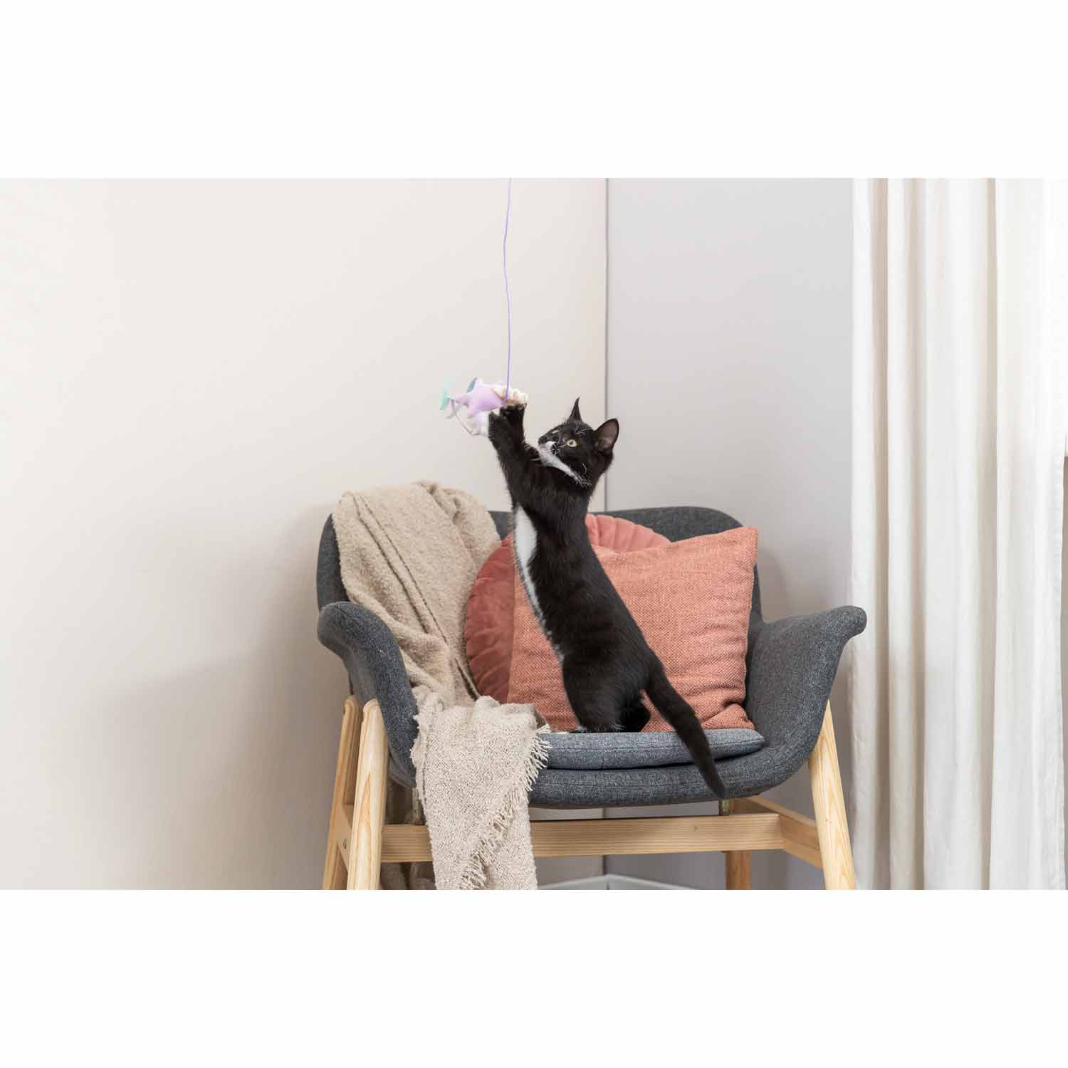 Junior Varita de Juego con Estrella, 40 cm
