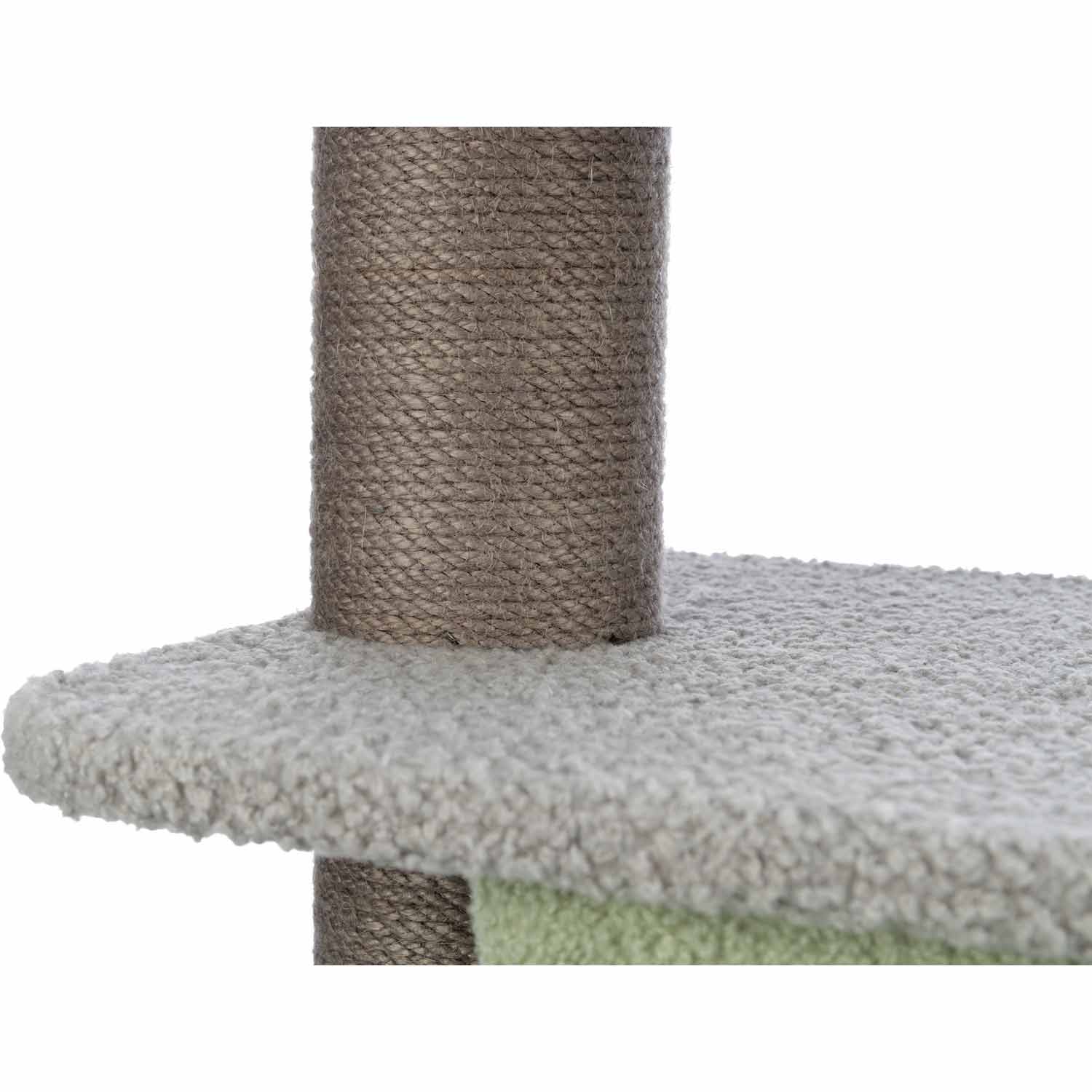 Junior Poste Rascador Lunito, gris/menta, 71 cm