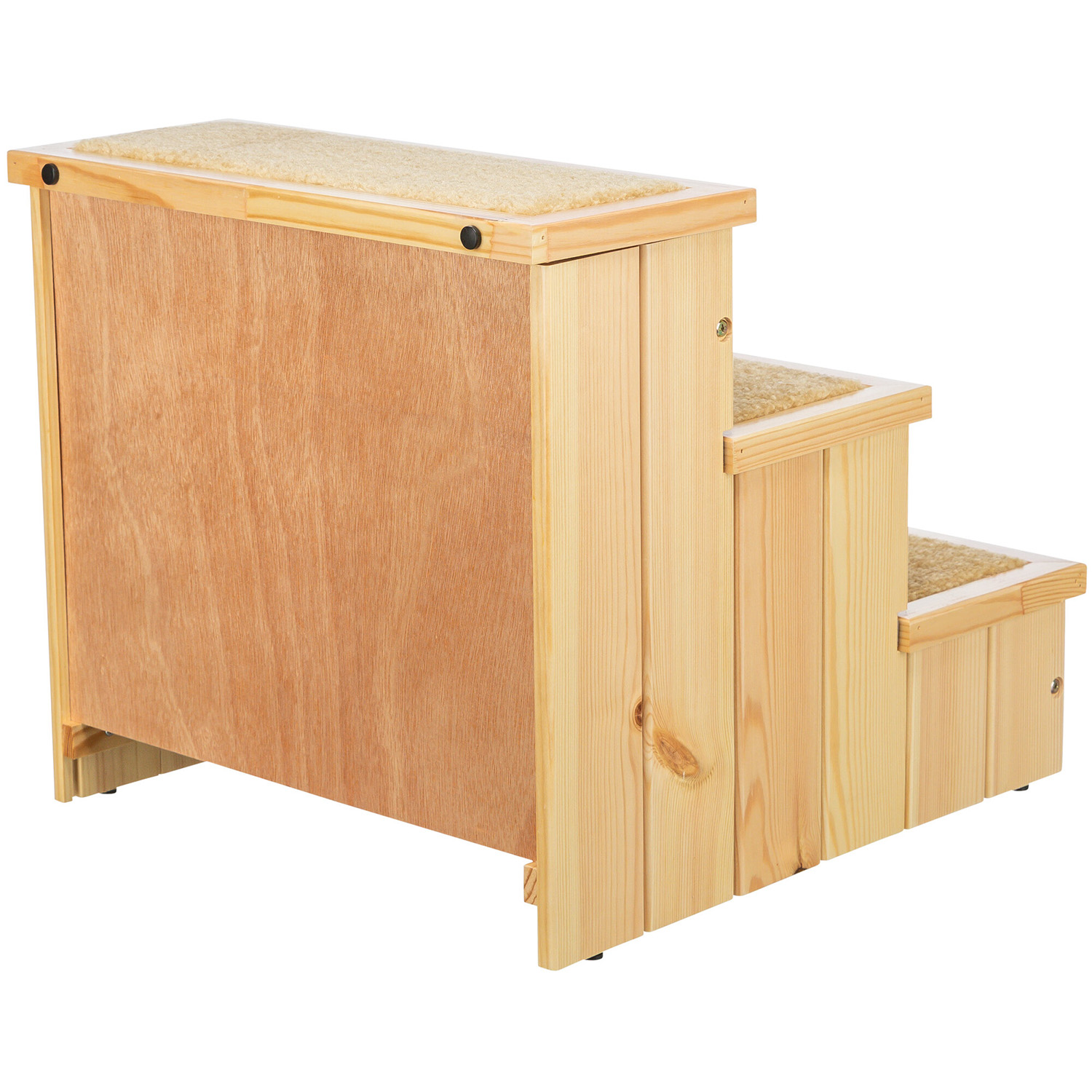 Escalera Madera, Haya, 40 x 38 x 45 cm