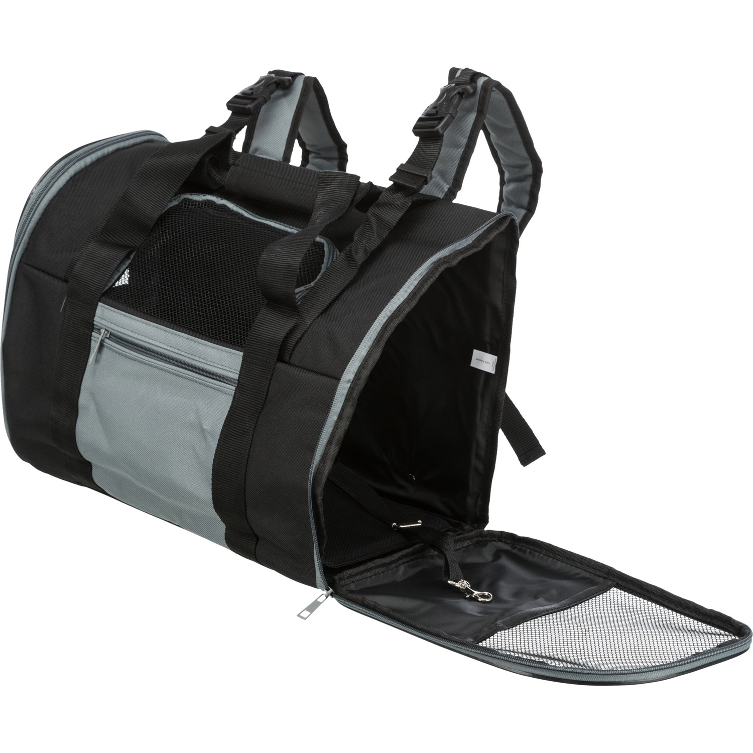 Mochila Connor, 42 × 29 × 21 cm, Negro/Gris