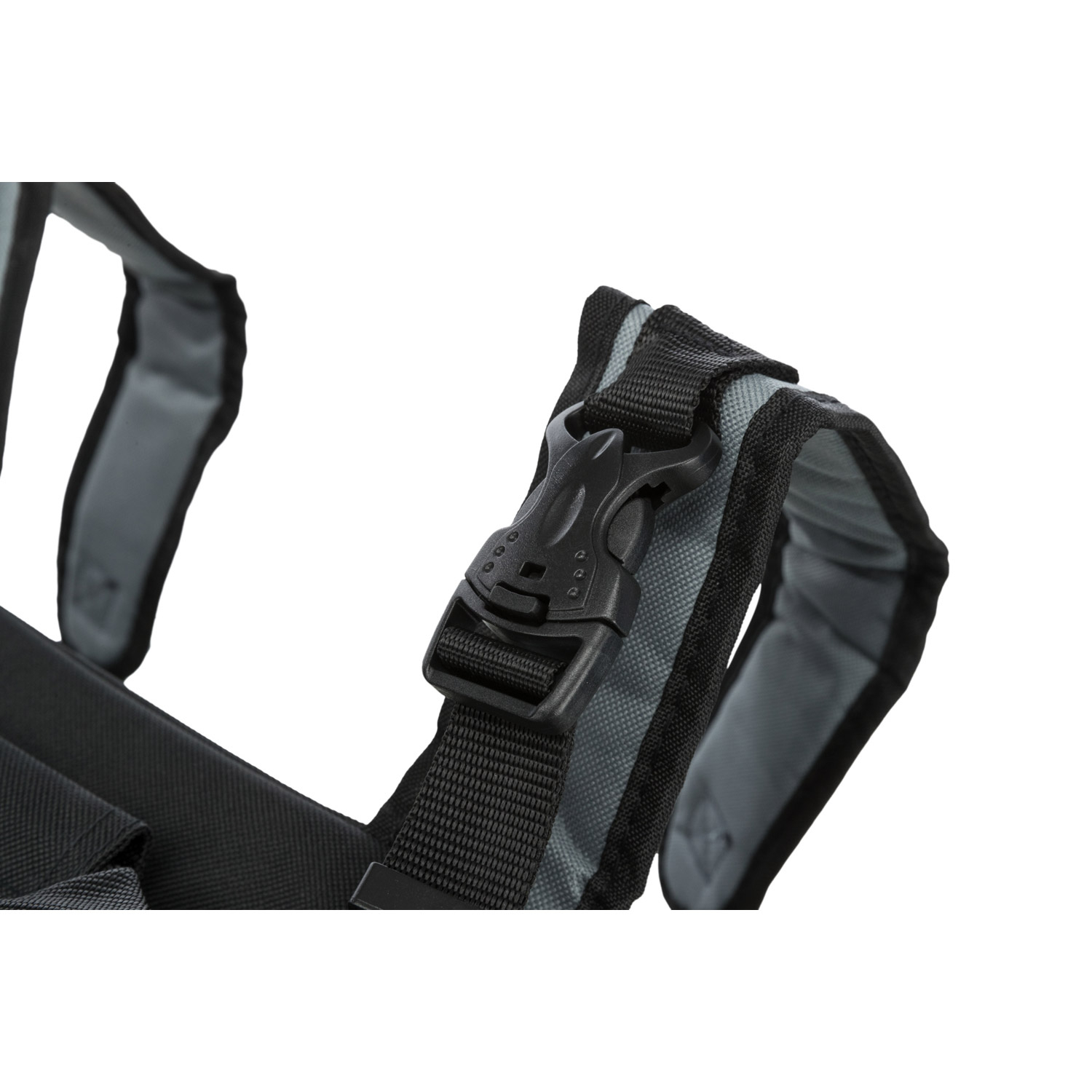 Mochila Connor, 42 × 29 × 21 cm, Negro/Gris