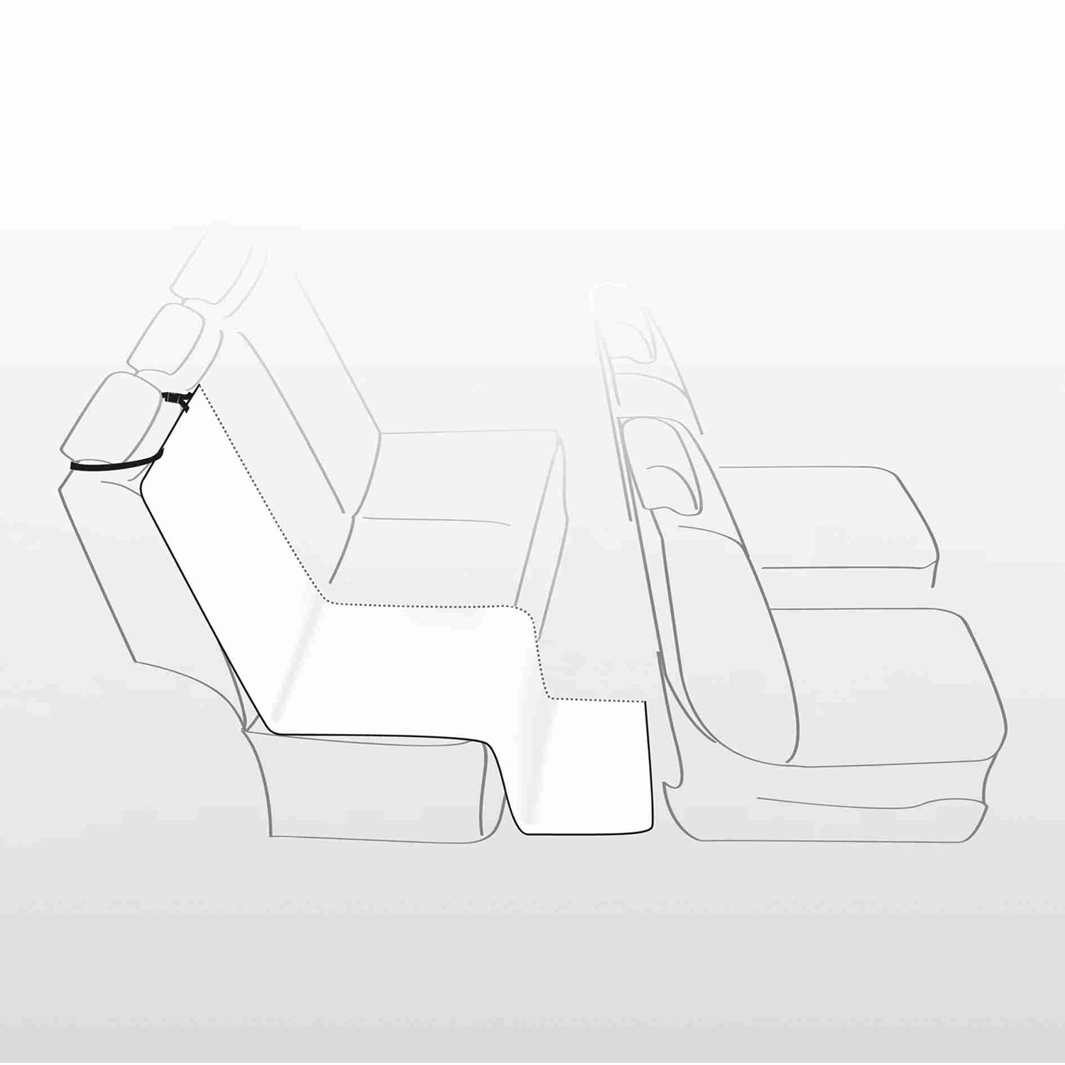 Funda Asiento Coche, 1.40 × 1.20 m, Beige
