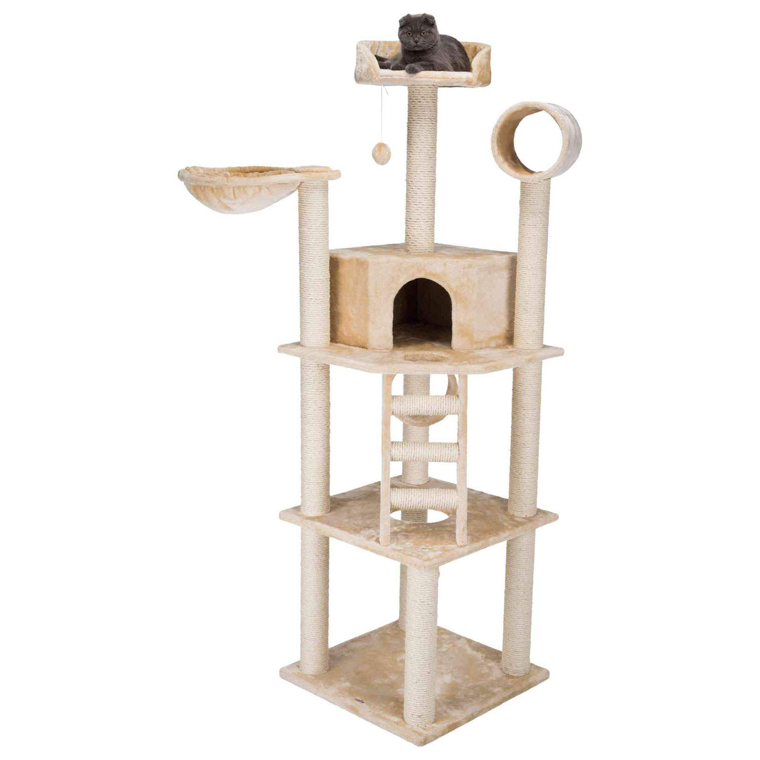 Poste Rascador Montilla, 197 cm, Beige