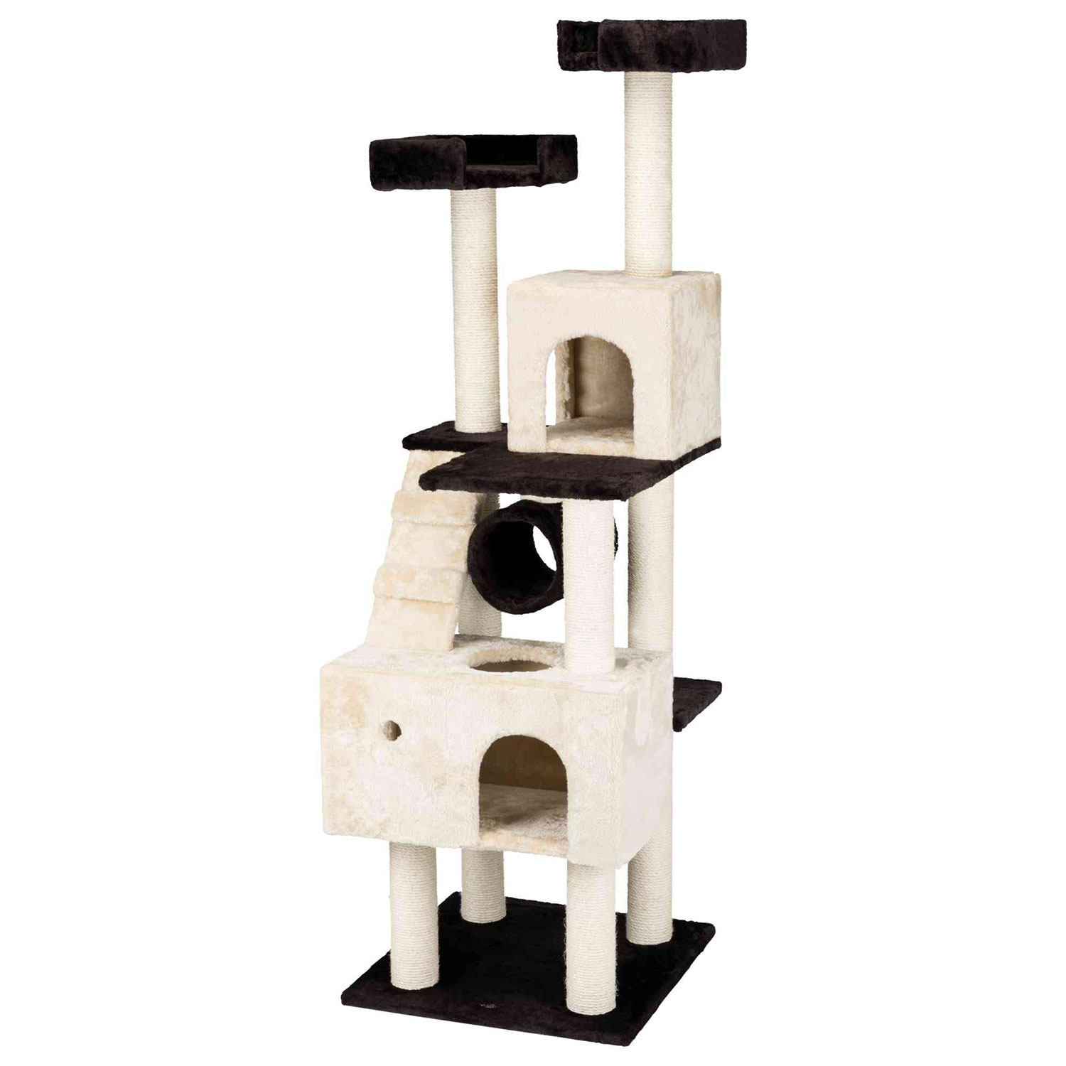 Poste Rascador Mariela, 176 cm, Beige-Marrón