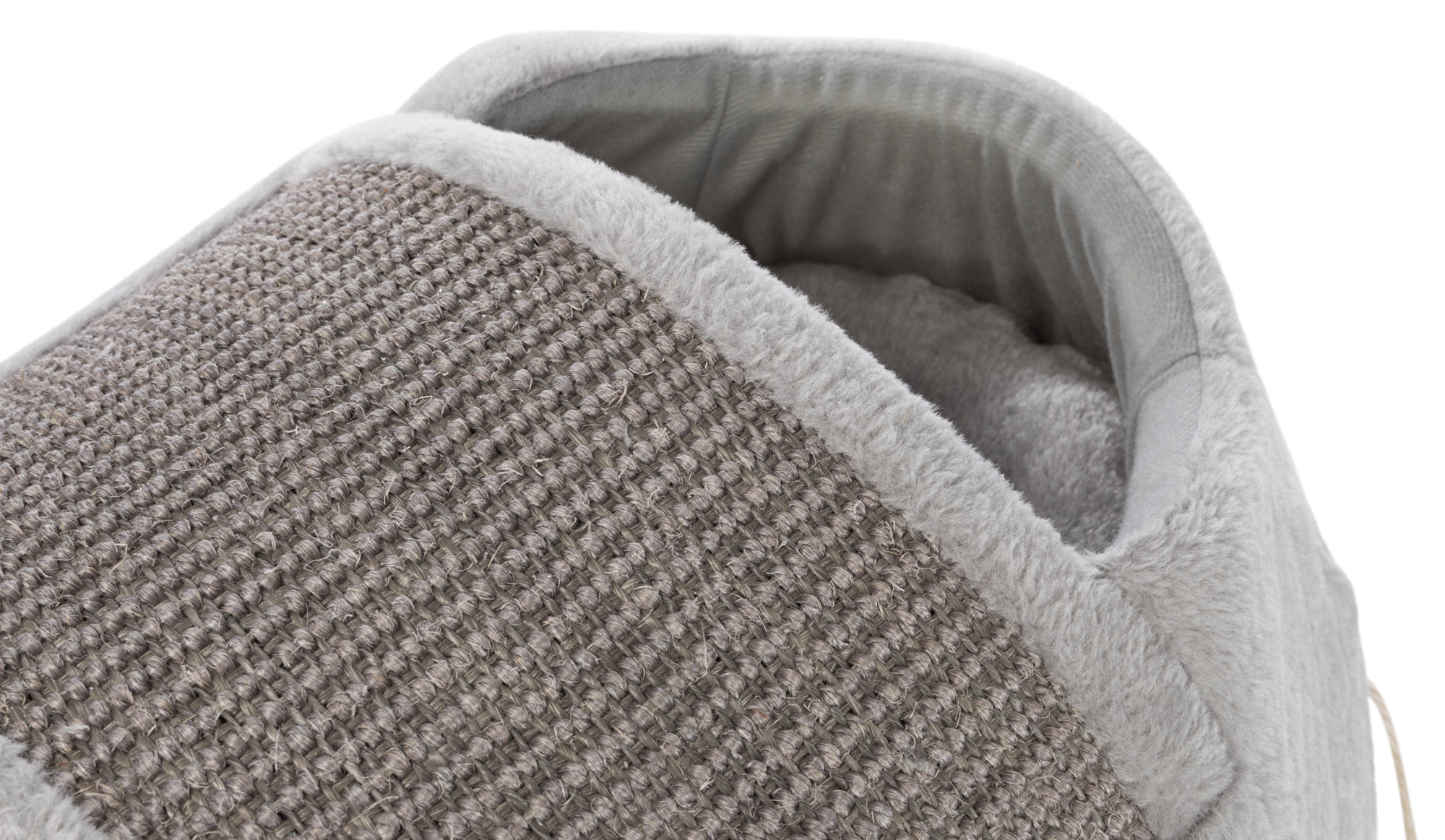 Cueva suave Lukas JUNIOR, 35 × 33 × 65 cm, Gris Claro/Gris