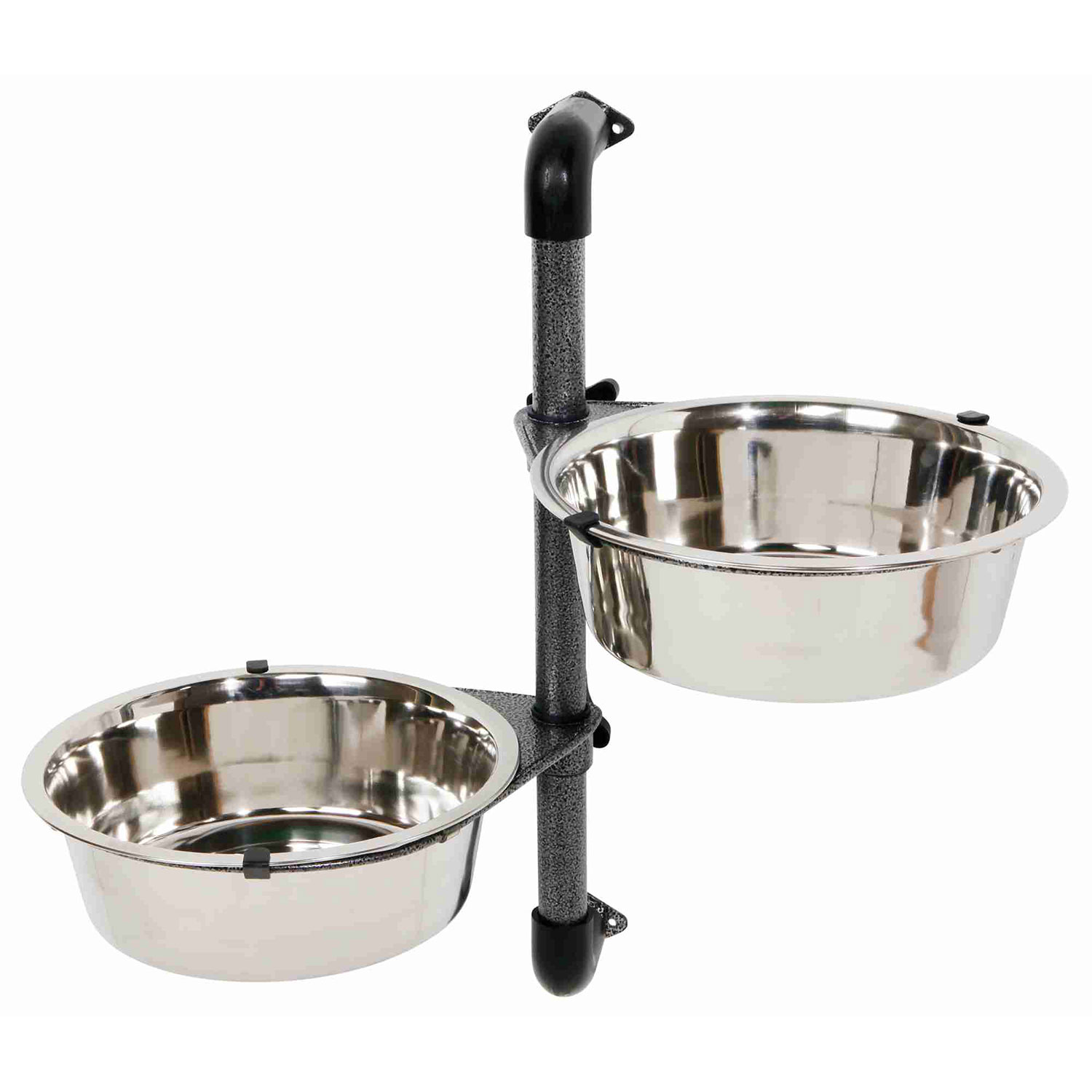 Soporte fijación pared, Altura ajustable 2 × 2.8 l/ø24 cm