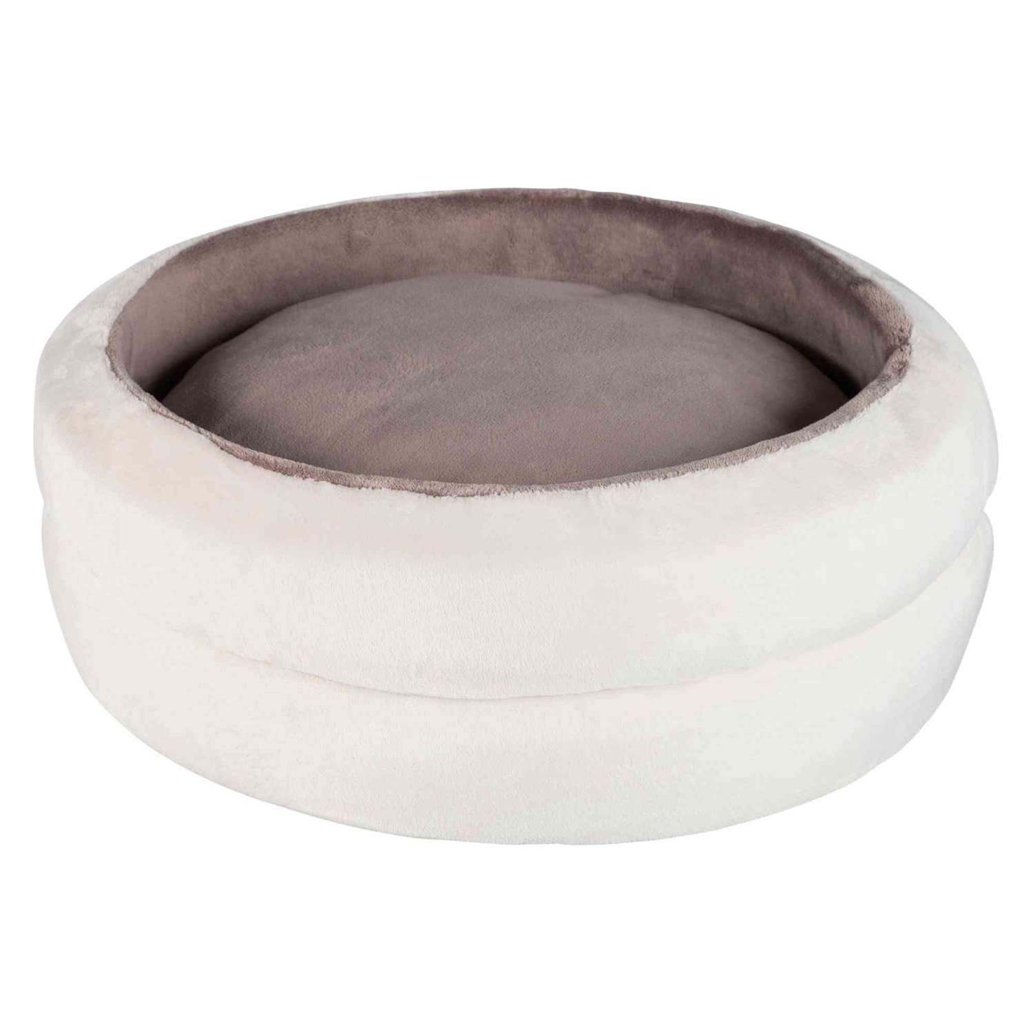 Cama Levi, ø45 cm, Crema-Gris