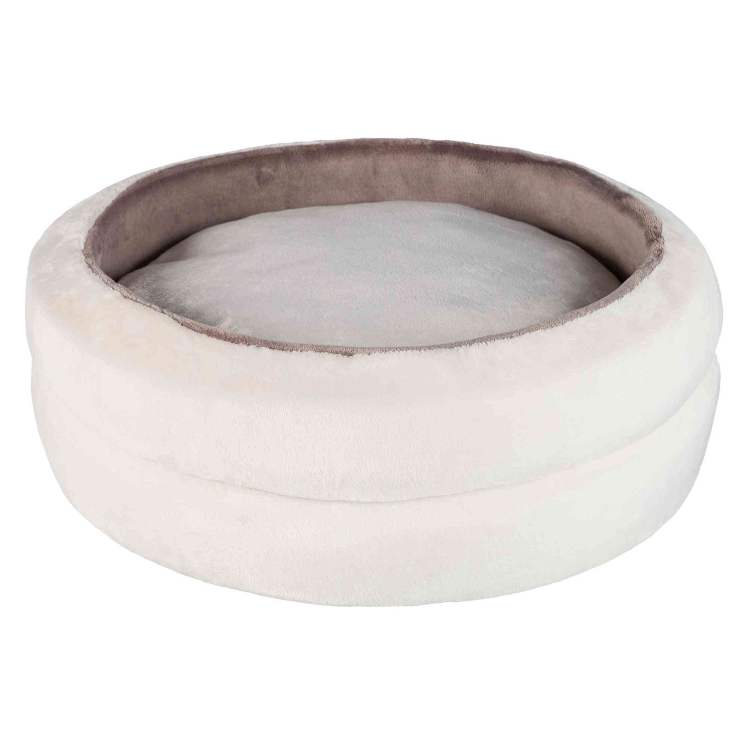 Cama Levi, ø45 cm, Crema-Gris