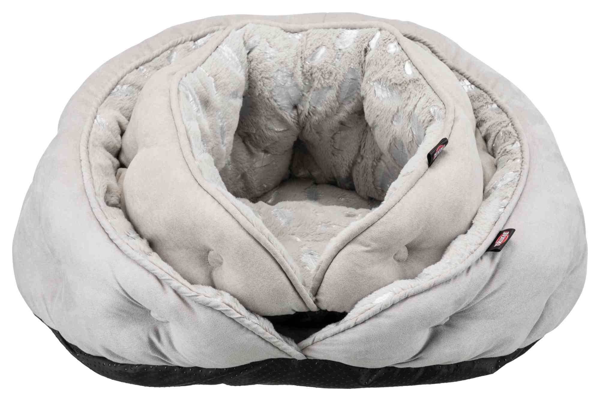 Cueva Suave Feather, 47 x 27 × 41 cm, Gris-Plata