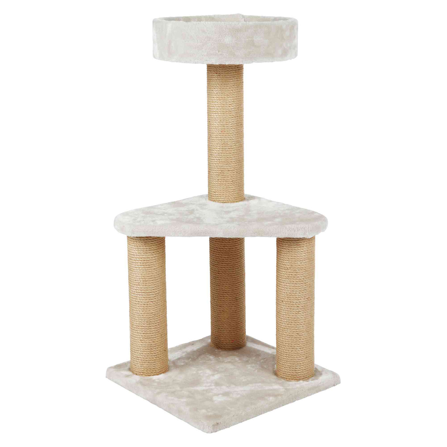 Poste Rascador Ivan, 82 cm, Gris Claro