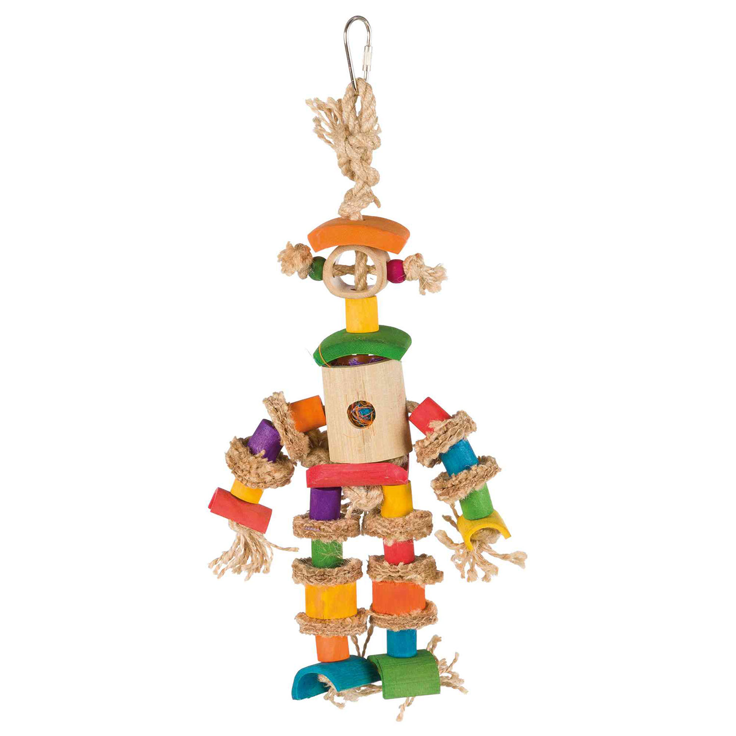 Juguete "Hombre Bambú", Materiales naturales, 25 cm