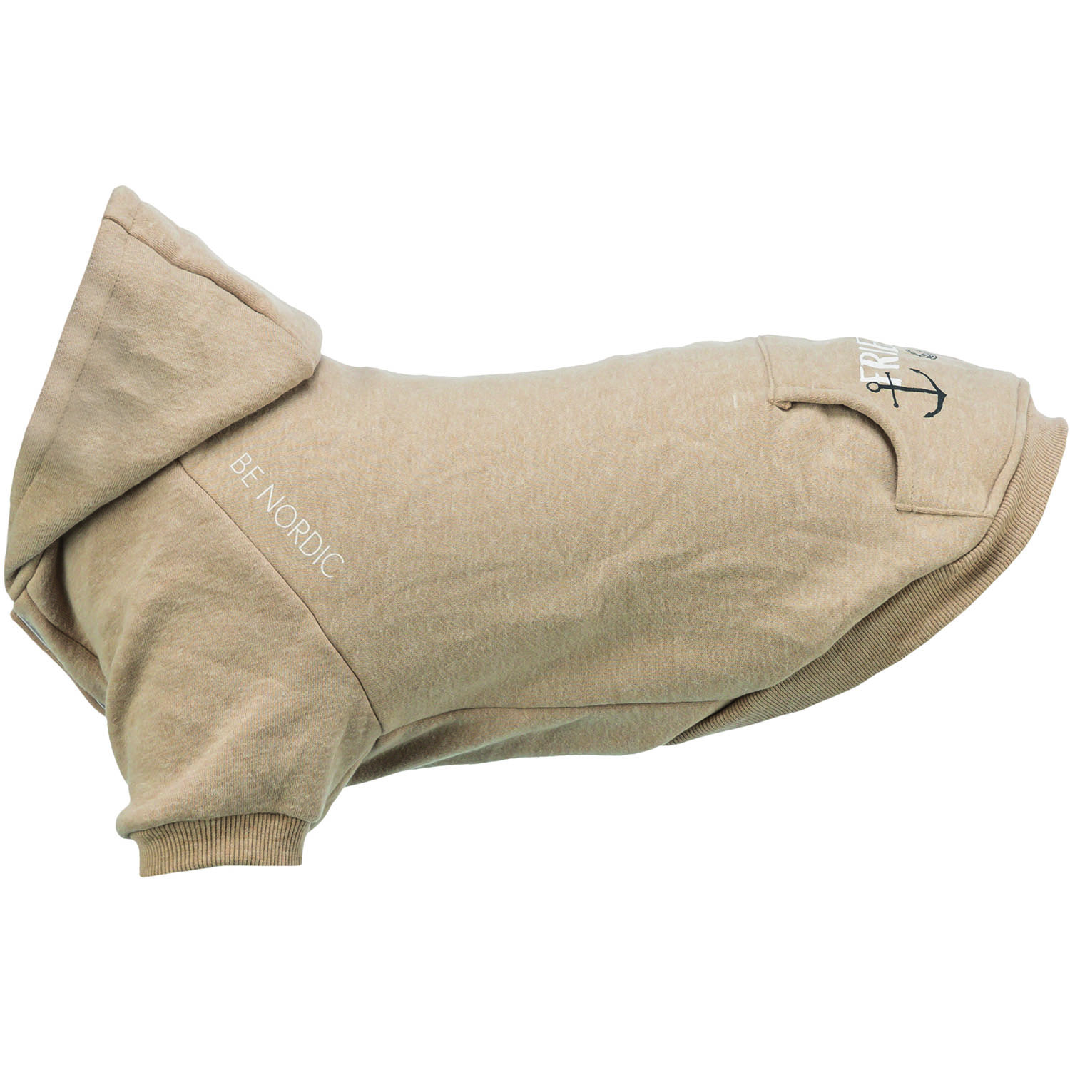 Sudadera con capucha BE NORDIC Flensburg, XXS, 24 cm, Arena