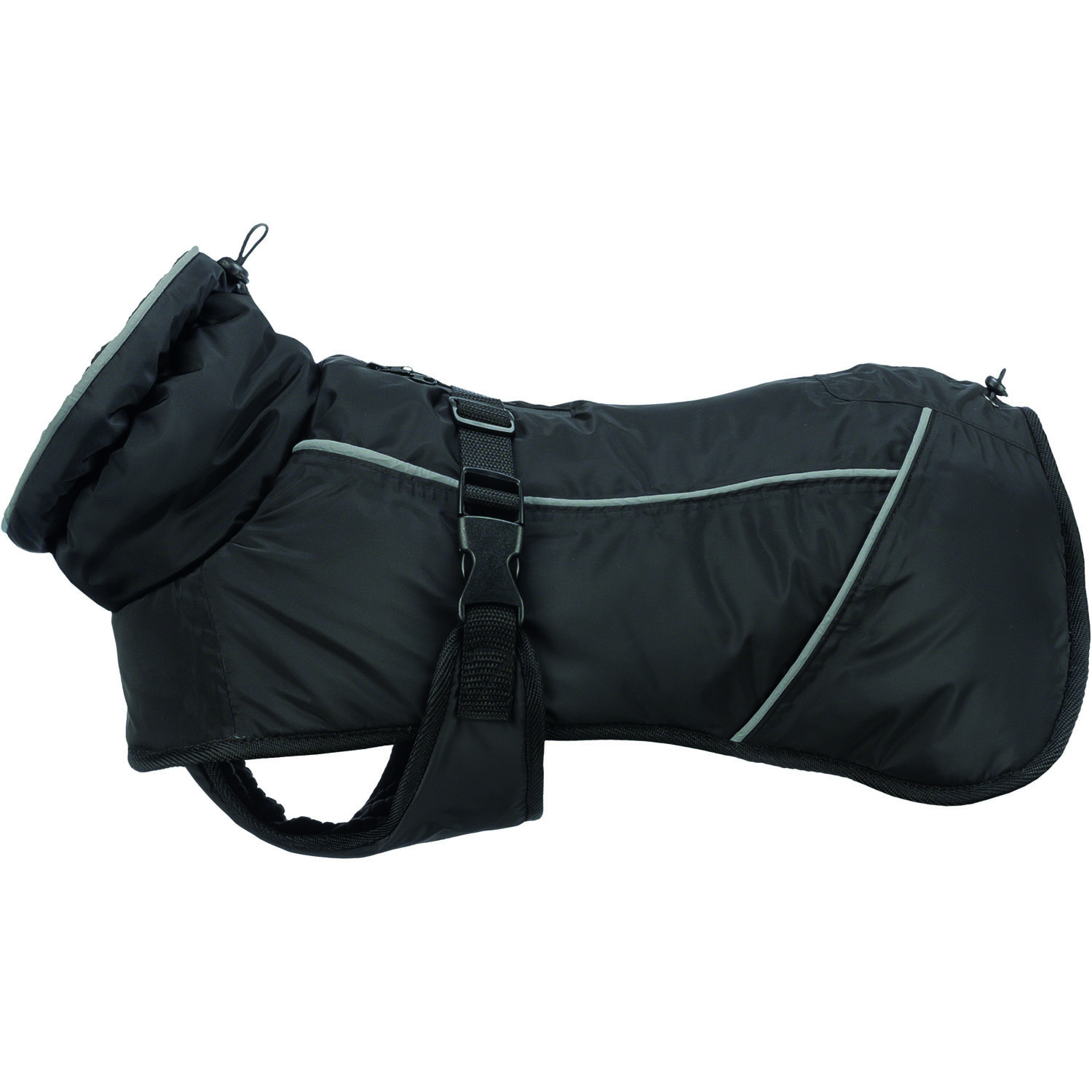 Abrigo de invierno Brizon, XS, 30 cm, Negro