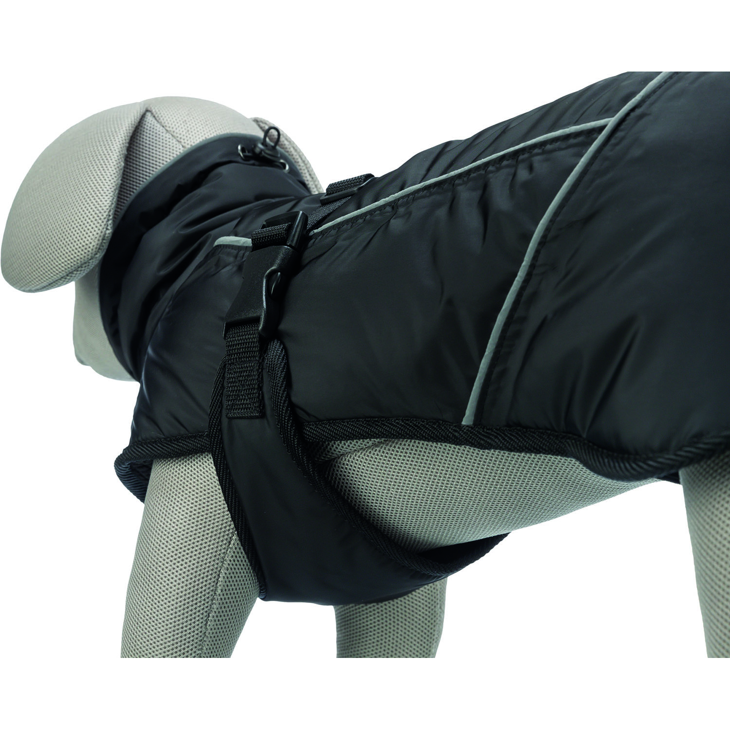 Abrigo de invierno Brizon, XS, 30 cm, Negro