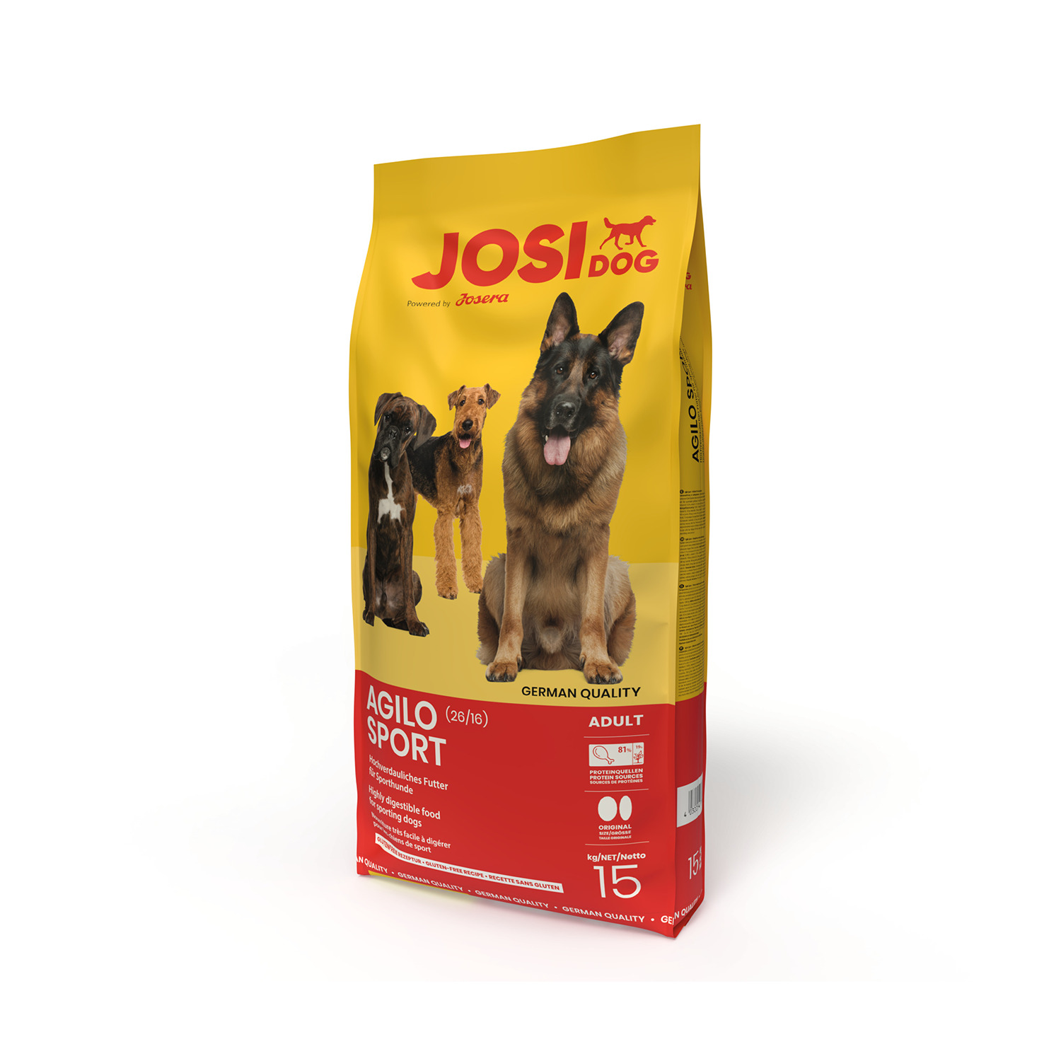 Saco Perro Agilo Sport, JOSIDOG, 15 kg