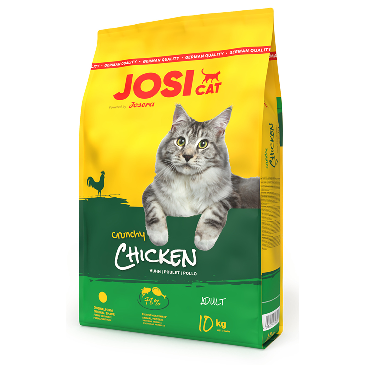 Saco Gato Pollo Crujiente, JOSICAT, 650 g