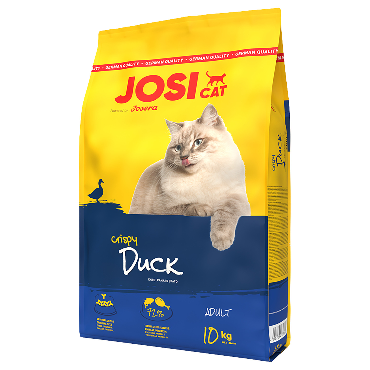 Saco Gato Pato Crujiente, JOSICAT, 1,9kg