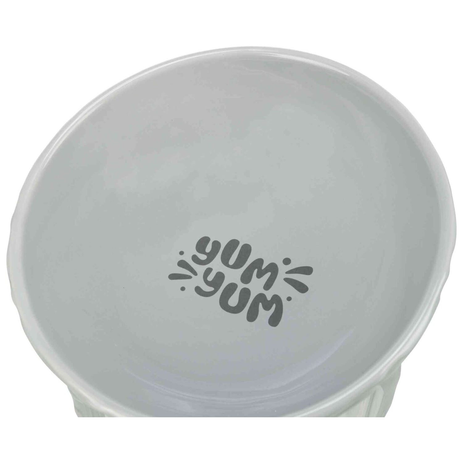Cuenco elevado, cerámica, 0,35 l/ø 17 cm, Gris