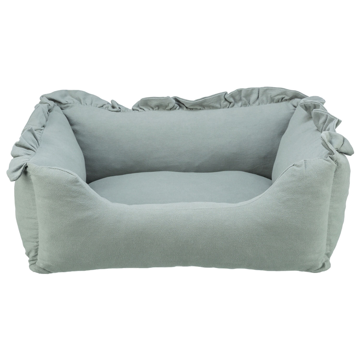 Cama Amelie, cuadrada, 60 × 50 cm, Salvia