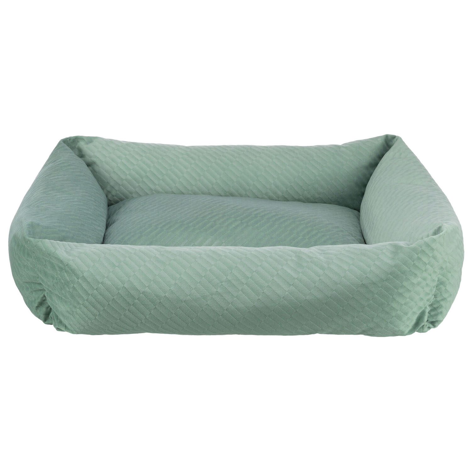 Cama Alena, cuadrada, 60 × 50 cm, Salvia